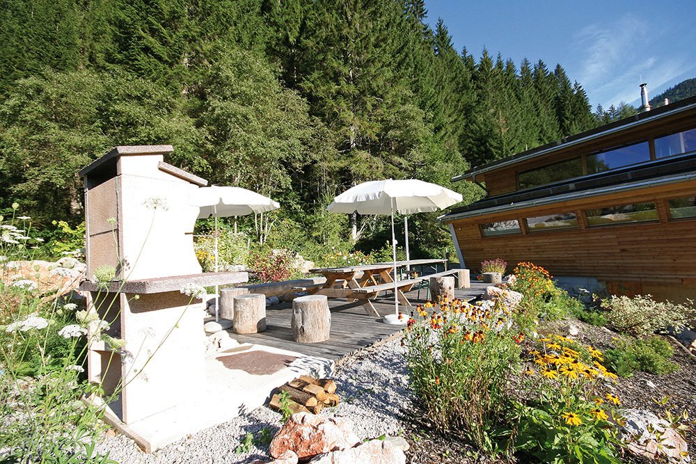 Lodge mit Terrasse